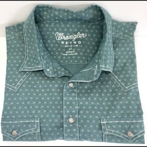 Wrangler Retro Premium Large Faux Agate Snap